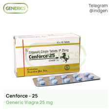 Віагра CENFORCE 25 купити ціна відгуки інструкції