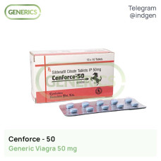 Віагра CENFORCE 50 купити ціна відгуки інструкції