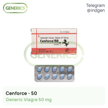 Віагра CENFORCE 50 купити ціна відгуки інструкції