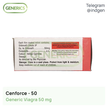 Віагра CENFORCE 50 купити ціна відгуки інструкції