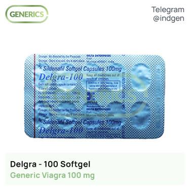Віагра DELGRA 100 SOFTGEL купити ціна відгуки інструкції