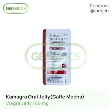 Віагра KAMAGRA ORAL JELLY (CAFFE MOCHA) купити ціна відгуки інструкції