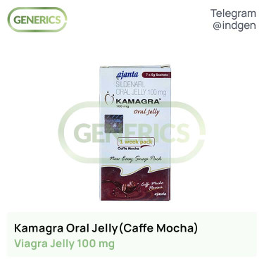Віагра KAMAGRA ORAL JELLY (CAFFE MOCHA) купити ціна відгуки інструкції