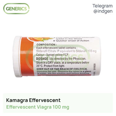 Віагра KAMAGRA EFFERVESCENT купити ціна відгуки інструкції