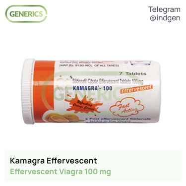Віагра KAMAGRA EFFERVESCENT купити ціна відгуки інструкції