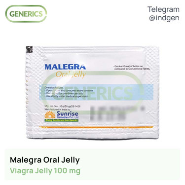Віагра MALEGRA ORAL JELLY купити ціна відгуки інструкції