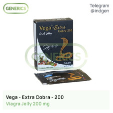 Віагра VEGA EXTRA COBRA-200 ORAL JELLY купити ціна відгуки інструкції