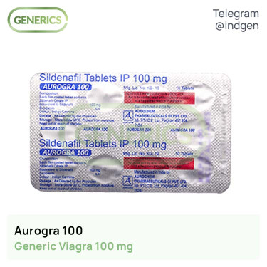 Віагра AUROGRA 100 купити ціна відгуки інструкції