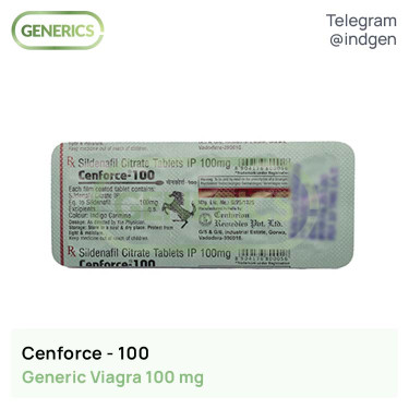 Віагра CENFORCE 100 купити ціна відгуки інструкції