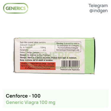 Віагра CENFORCE 100 купити ціна відгуки інструкції